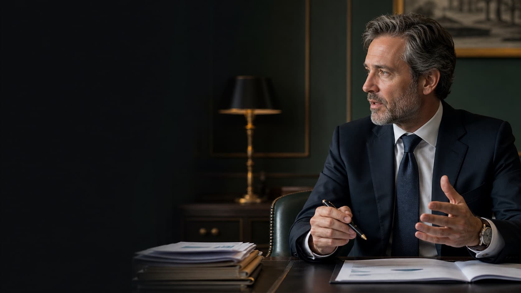 Mise en scène premium pour le secteur Gestion de patrimoine
